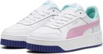 PUMA Carina Street Jr Meisjes Sneakers - PUMA White-Mauved Out-Mint - Maat 38.5