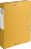 Exacompta Cartobox Archiefdoos Rug 60mm - A4 - Geel