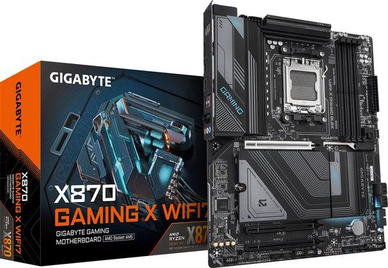 Gigabyte X870 GAMING X WIFI7 - Socket AM5 - ATX Motherboard
