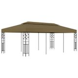 VidaXL Prieel 6x3 meter Taupe