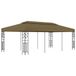 VidaXL Prieel 6x3 meter Taupe