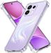 Techsuit Hoesje geschikt voor Oppo Reno16 - Silicone Back Cover antichoc - Transparant