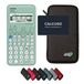 Casio FX-92B Secondaire incl. WYNGS Beschermhoes Donkergrijs - Wetenschappelijke Rekenmachine