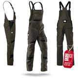 KÜBLER 32505365 Amerikaanse Overall Heren Olijfgroen Zwart Maat 40