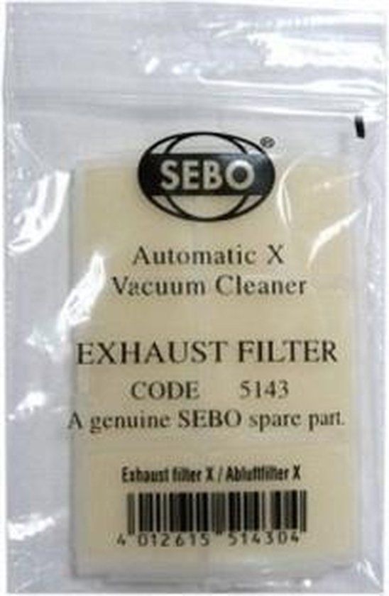 SEBO 5143 Uitblaasfilter