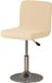 Sans marque Housse de tabouret de bar extensible beige, set de 4