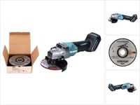 Makita GA 016 GZ accu haakse slijper 40 V max. 125 mm borstelloos XGT Solo + Toolbrothers MANTIS doorslijpschijven-set