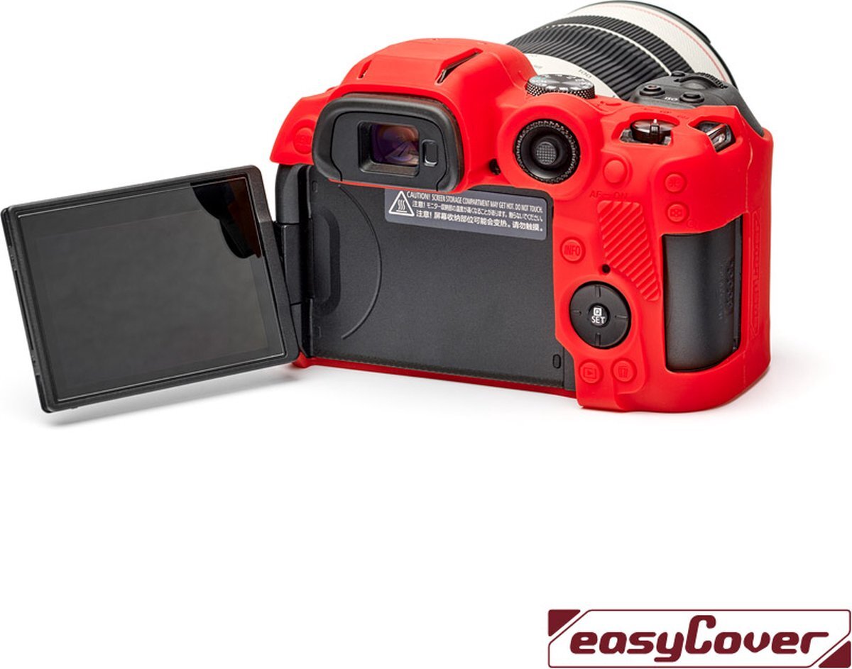 easyCover Body Cover For Canon R7 Red