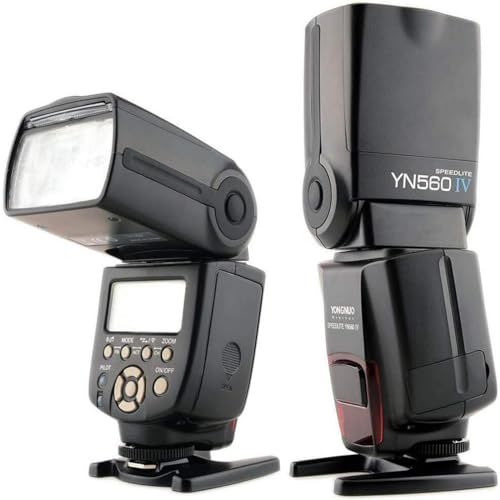 YONGNUO YN560 IV YN-560IV Draadloze flitser Speedlite Master + Slave Flash + Ingebouwd triggersysteem voor Canon Nikon Pentax Olympus Fujifilm Panasonic digitale camera's