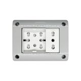 4box - Buitenbehuizing IP40 3-voudig compleet met Side XL