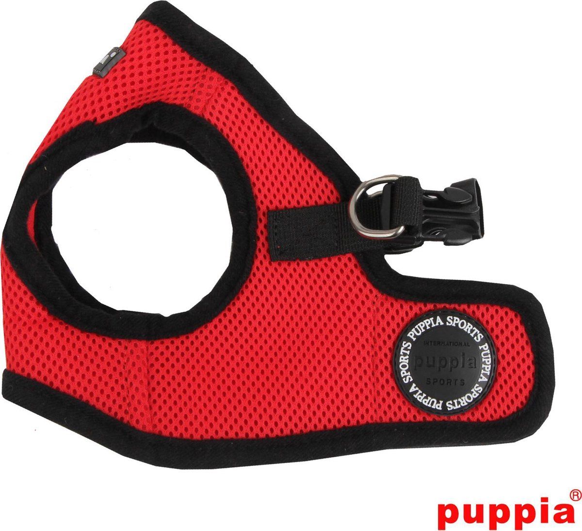 Puppia Vest Hondentuig - L - borstomvang 42-47 cm - Rood