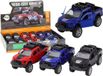 LEAN TOYS Aluminium veer voor terreinwagenaandrijving Rouge Bleu Noir