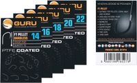 Guru F1 Pellet Barbless Spade End (10pcs) - Maat : 22