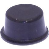 TOOLCRAFT PD2128SW Pied d'appareil auto-adhésif, Rond Noir (Ø x h) 12,7 mm x 6,2 mm 1 pièce