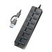 LogiLink UA0420 - USB 3.2 Gen1 Hub met 7 poorten en aan/uit-schakelaar (per poort)