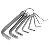 Wilman w1109 C 8-delig SAE Hex sleutelset 8-Piece SAE Hex Key Wrench Set