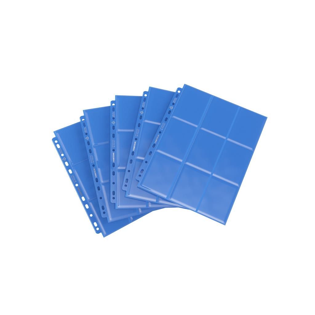 GameGenic Sideloading 18-Pocket Pages Pack Blauw (10 stuks)