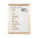 Bi-Office Kamashi Do More Magnetisch Whiteboard, Memobord met Goudkleurige Omlijsting MDF, 600x450 mm