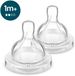 Philips AVENT SCY762/02, 2 stuks, Rond, Langzame stroom, Antikrampjesventiel, Transparant