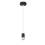 Zarivy 1 x E27 lampenkap, zwart, afmetingen 10 x 10 cm, ideaal voor verlichting in woningen en kantoren.