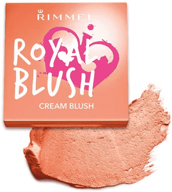 Rimmel London Royal Blush Cream Blush - 001 Peach Jewel 3.5g