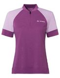 Altissimo VAUDE Altissimo Q-Zip Shirt, Fietsshirt, Dames Bike-Sports T-Shirt, Korte mouw, Magenta, Maat 38