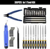 Merkloos / Sans marque 36-in-1 3D-printergereedschapsset