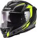 LS2 FF818 Storm III Dynamo Helm - Zwart/Geel - Integraalhelm - Maat XS