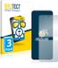 BROTECT Screenprotector 3 Stuks voor Samsung Galaxy Z Flip 4 Beschermglas transparant