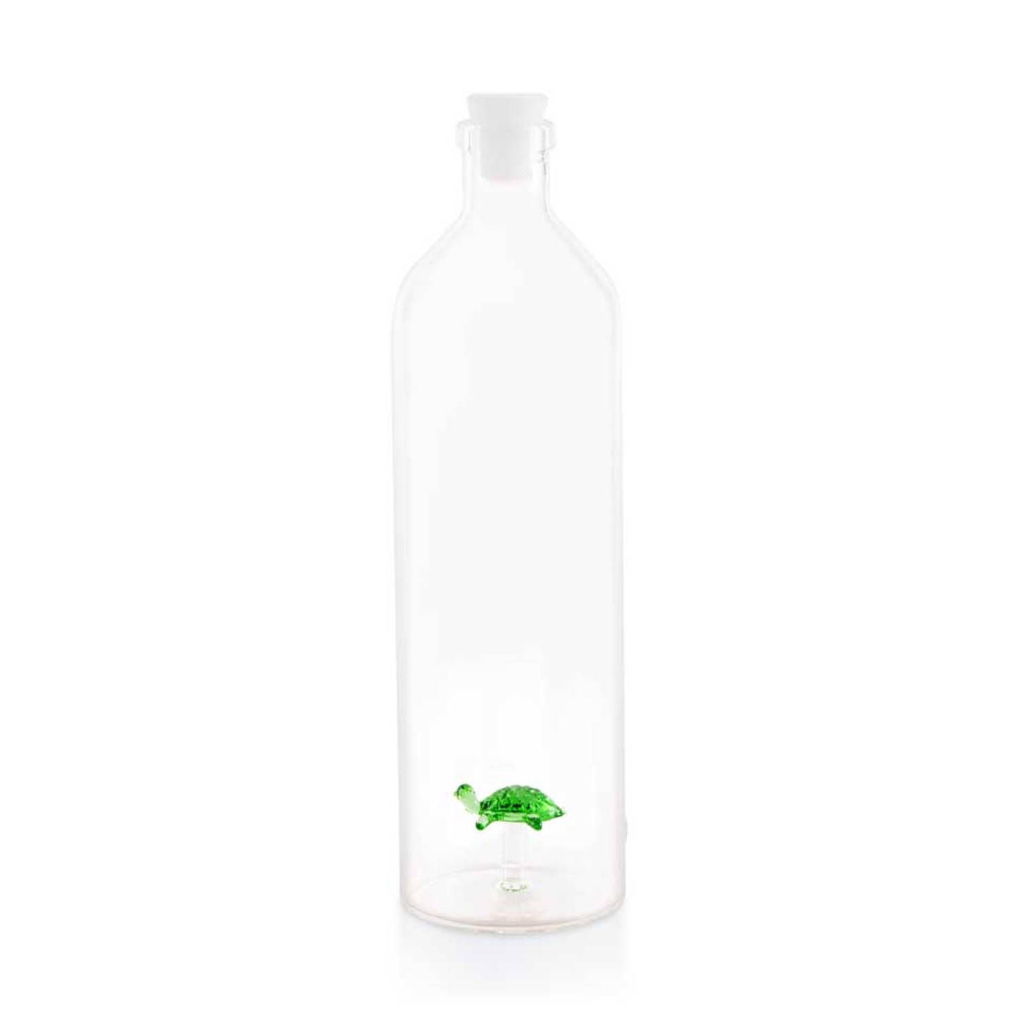 Balvi Zeeschilpad Drinkfles - 1.2L - Transparant