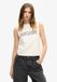 Superdry Embellish Archive Fitted Mouwloos T-shirt Wit M Vrouw