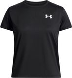 Under Armour UA Tech SSC-BLK Meisjes Sportshirt - Zwart - Wit