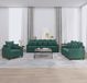 Maison Exclusive - Ensemble de canapés 3 pièces avec coussins en velours vert foncé