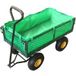 Varan Motors Tc1840a-2 Chariot de jardin, remorque à main, avec bâche, côtés amovibles, max 200kg
