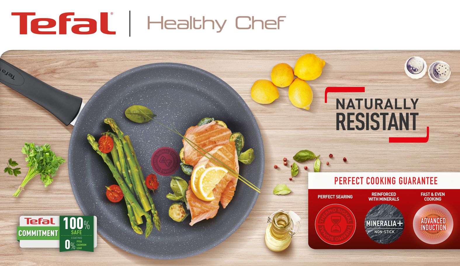 Tefal Healthy Chef Koekenpan - 20 cm