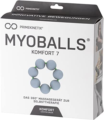 MyoBalls Comfort 7 Gymnastiekbal, uniseks, voor volwassenen, grijs, 7