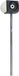 Gibraltar SC-3261 Bass Drum Beater, Felt / Rubber