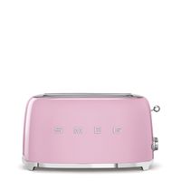 Smeg TSF02PKEU - Broodrooster - Roze - 4 sneetjes - 1500W