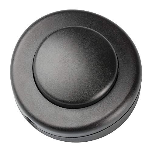 LEGRAND 091174 voetschakelaar voor staande lampen, 2 A, 250 V, zwart