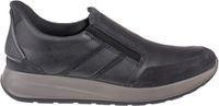 Ara 28611 instapper maat 40 blauw leer suède heren breed H casual schoenen