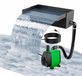 Merkloos Omgoods - Waterfall Fountain Set voor Tuin met RVS Afwerking