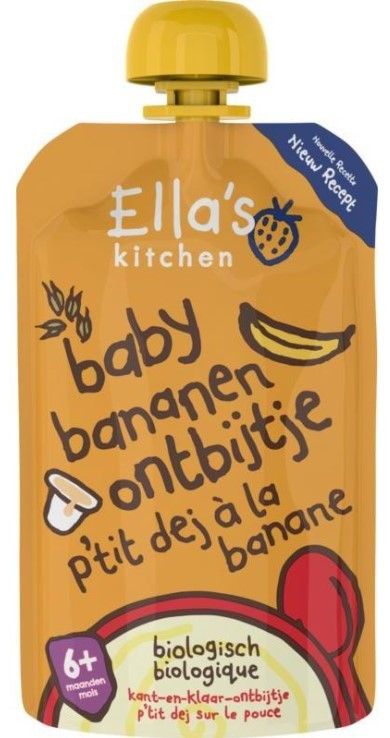 Baby ontbijtje banaan 6+ maanden bio 100g