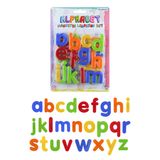 Henbrandt Alfabet letters - 78x stuks - magnetisch - gekleurd - 4 cm - namen maken