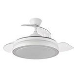 Levitantes Plafondventilator, wit, 3 uitklapbare vleugels, 32/47 x 50/110 cm, afstandsbediening, timer