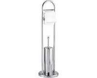 Wenko Toiletborstelhouder Vasto RVS 22x81x22 cm