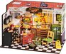 Robotime Rolife Garage Workshop DIY Miniature Dollhouse Kit - DG165