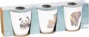 Excellent Houseware Mokje jungle 220ml set a 3 stuks