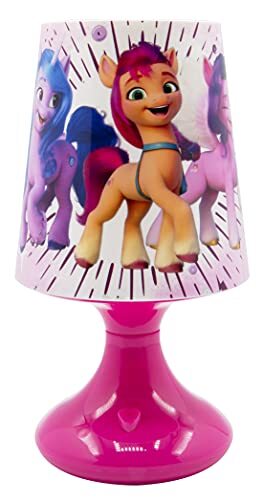 ToyJoy My Little Pony The Movie LED Mini lampenkap - werkt op batterijen - in geschenkverpakking 10x10x19 cm