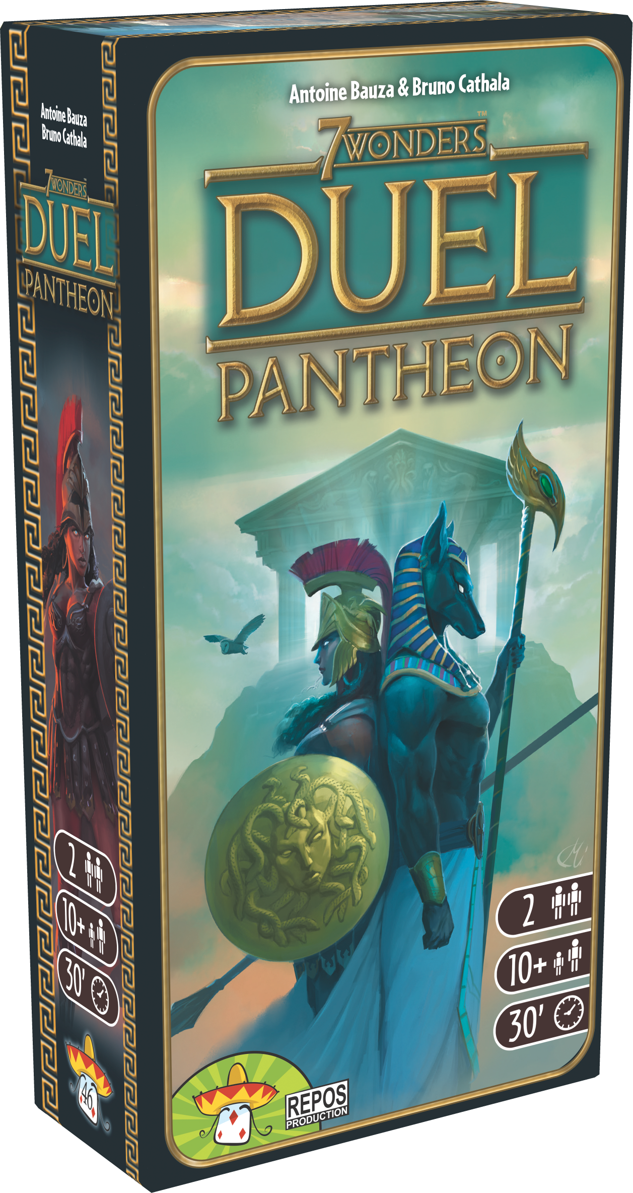 Repos Production 7 Wonders: Duel Pantheon expansion