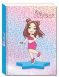 Elettra Lamborghini Schoolagenda, standaard, 12 maanden, meerkleurig, glamour, met spelletjes, inhoud en glinsterende details, dagboek voor meisjes
